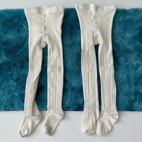 GAP Accessories Gap Toddler Girl Cable Tights Size 4t Poshmark